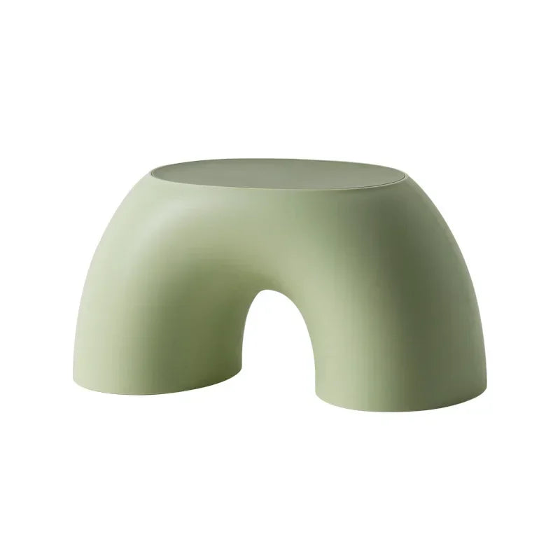 Stool Plastic Rainbow Shape Footstool Safety Kids Step Stool Seat For Living Room Indoor Furniture Children'S Stool Toy